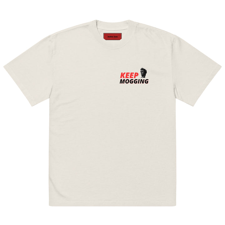 "Keep Mogging" T-Shirt - Oversized/Relaxed Streetwear Fit